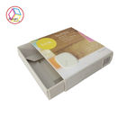 Sustainable Craft Paper Gift Box , Pre Wrapped Gift Boxes Ivory Board