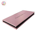 Foldable Empty Chocolate Gift Boxes , Flat Pack Chocolate Boxes Pink Color